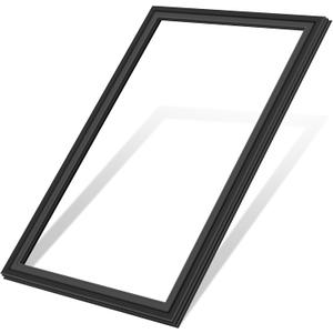 LXun Upgrade WPW10436248 W10436248 Refrigerator Fresh Food Door Gasket Compatible with Kenmore Maytag Whirlpool Fresh Food Door Gasket Seal Replac 39.68"x31.10" W10131327 W10164035 W10436248 -BLACK