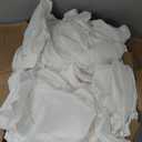 Bedsure Queen Comforter Set Ivory - Bed in a Bag Queen Size Bedding 7 Pieces, GentleSoft Pintuck Bed Set Gift for Family, Pinch Pleat All Season Comforter with Sheets, Pillowcases & Shams