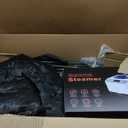 Infrared Sauna & Steam Sauna Box for Home, Portable Personal Sauna with Transparent Door, Powerful Steam Heating, Foldable Indoor Sauna for Relaxation, Detox & Muscle Recovery ( Red Light, Black)