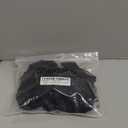 SHARICCA Seamless Thongs for Women Sexy Breathable No Show Thong Underwear Women Multiple Pack (Medium, (6 Pack) Black)