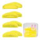Curacoro Lash Lift Shields, 8 Pcs / 4 Sizes Lash Lift Rods, Lash Lift Pads for Eyelash Curling and Lifting, Reusable Silicone Lash Rods For Eyelash Perm Lamination (Sunny Anime)