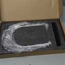 HULISEN Expandable Vinyl Record Storage, 30-70 LPs Adjustable Now Playing Record Holder for Albums, Wood Now Spinning Vinyl Record Stand Display Rack Organizer, Gift Package, Effortless Assembly