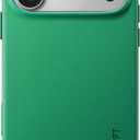 MOFT for iPhone Case- MOVAS Snap Case, MagSafe Compatible, Soft-Touch Vegan Leather, Classic Minimalist Design, Lightweight, Stain-Resistant & Camera Protection, Oz Green