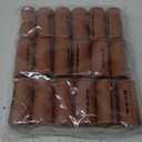 Extra Large 18 Pcs Perm Rods, Jumbo Size 3.25in/8.25cm Hair Rollers for Natural & Long Hair, Cold Wave Rods for Curling & Perming, Home Hairdressing Tools, Brown