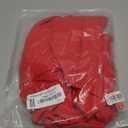 QINSEN Womens Open Back Tennis Dress Sleeveless Built in Shorts Golf Athletic Dress with Pockets (Small, Red)