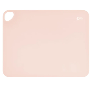 Olababy Fold N Go Silicone Placemat w Travel Case | Dishwasher Safe, BPA Free, Non-Slip, Waterproof | Mini Dining Mat for Infants, Babies, Toddlers and Kids (1, Coral