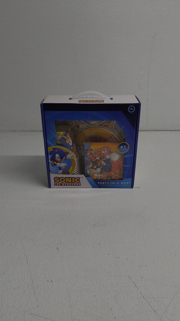 Sonic The Hedgehog Party-In-A-Box 61 Pieces 12+