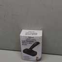 Dipoo Self Cleaning Shedding Brush - Skin Friendly Grooming Tool for Dogs, Cats, and Puppies, Deshedding and Hair Removal for Long and Short Haired Pets, Black