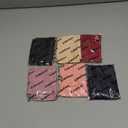 Caterlove Women's Seamless Underwear No Show Stretch Bikini Panties Silky Invisible Hipster 6 Pack (Medium)