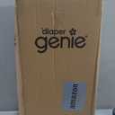 Diaper Genie Platinum Pail (Grey) is Made in Durable Stainless Steel and Includes 1 Easy Roll Refill with 18 Bags That can Last up to 5 Months.