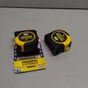 TAPE MEASUR FATMAX 40' Pack of 2 (Yellow, Black)