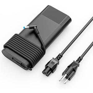135W Laptop Charger Replacement for HP Spectre X360 HP Pavilion Gaming 15 17 EC0013DX 15-EC0751MS L15534-001 TPN-DA11 TPN-CA13 Replacement Power Supply Cord