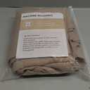 AUSSPVOCT Textured Tablecloth Rectangle 60x120 Water Resistant Spill-Proof Wipeable Fall Table Cloth Wrinkle Free Fabric Dining Table Cover for Birthday Spring Easter Party Kitchen Decor (Khaki)