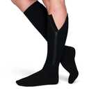TheraMagic™ Zipper Compression Socks for Men & Women, 20-30mmHg Closed Toe Graduated Zippered Compression Stocking, 4XL