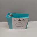 Sooez BinderX Extra Durable 3 Inch 3 Ring Binder, D-Ring Large Binder, Holds 670 Sheets of 8.5x11 Paper, Customizable View Cover with 2 Inside Pockets, Heavy Duty 3 Ring Binder for School, Teal