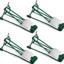 Qualirey 4 Pcs Outdoor Gopher Trap Easy Set Mole Trap Weather Resistant Gopher Killer Vole Killer for Lawn Garden Farm (Green)