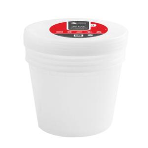 Food Storage Containers Combo Pack - 26 oz, Plastic - Case Pack of 128 - For Meal Prep, Takeout & Food Storage, Large
