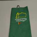 Funny Golf Towel, Masters Tournament, Funny Golf Towel for Golf Bags with Clip, Golf Gift for Men Husband Boyfriend Dad, Birthday, Christmas Gifts for Fan (Green)