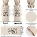 3 x New Business Owner Farewell Gifts - Wine Bag for Women & Coworkers Going Away