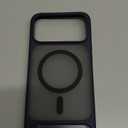 TORRAS Strong Magnetic & Seamless Stand for iPhone 17 Pro Max Case, Fit for MagSafe, Military Grade Drop Protection, Invisible Adjustable Kickstand, Camera Control Button, Translucent Matte Deep Blue