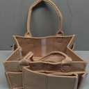 Mr. Pen- Baby Diaper Caddy Organizer, Earthy Clay, Baby Caddy Organizer with Handle, Compact Size, Collapsible & Portable (1 Pack, Regular)