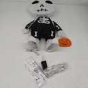 Halloween Decorations Outside Lighted Skeleton - HOYECHI Outdoor Halloween Decor Cute Skeleton Elf 2FT, Light Up Skeleton with 50 LED Lights, Ground Stakes, for Front Yard Porch Gardens Party