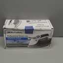 BEAUTURAL 1800-Watt Steam Iron with Digital LCD Screen, Double-Layer and Ceramic Coated Soleplate, 3-Way Auto-Off, 9 Preset Temperature and Steam Settings for Variable Fabric Gray