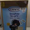Graco SnugRide SnugFit Infant Car Seat, Baby Car Seat with Anti Rebound Bar for Extra Safety, No-Rethread Harness, LATCH Equipped Carseat, Baby Essentials, Gift for New Parents, Gotham, Mfg Date 2025/11/26