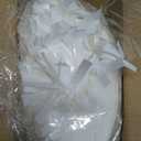 66 Ft Christmas Tinsel Garland Thick Tinsel Garland Xmas Tree Decorations Metallic Tinsel Twist Garland for Christmas, Birthday, Party Decor Indoor Outdoor Party Supplies (White)