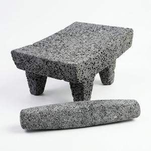 Cuitáxi The Original Metates de Piedra Mexicanos 10 inches for Grinding - Authentic Metate Grinding Stone for Piedra de Moler Maiz - Traditional Mexican Molcajete Alternative for Salsa and Spices