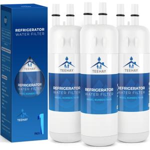 TEEHAY W10295370A Water Filter Replacement, Compatible with Whirlpool EDR1RXD1, EDR1RXD1B, EveryDrop Filter 1, W10295370, Whirlpool WHR1RXD1, KitchenAid KAD1RXD1, P8RFWB2L, P8WB2L, 3 Pack