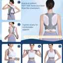 OFIR Upper Back Brace Posture Corrector for Women & Men, Adjustable & Breathable Back Straightener Posture Corrector for Men, Gradually Help Improve Poor Posture.