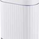 ELPHECO Bathroom Trash can Motion Sensor, Automatic Garbage can, Slim Plastic Smart Trash Bin with Lid, Commercial Intelligent Wastebaskets for Bedroom, Bathroom, Office, Grey, 2 Gallon