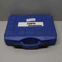 Orion Motor Tech 5pc Ball Joint Separator, Pitman Arm Puller, Tie Rod End Tool Set for Front End Service, Splitter Removal Kit (BL06) (Blue Case Silver Puller)