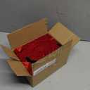 Aneco 6 Pack Christmas Door Ribbon and Bows, Large Christmas Velvet Cabinet Door Bows and Ribbons, Festive Velvet Bow with Hook-and-Loop Fastener for Cabinets Furniture Xmas Party Decor, Red and Green