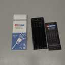 5 Pcs 3/8" Masonry Concrete Drill Bit Set for Tile Brick Glass Plastic Wood, Cross Tungsten Carbide Tip, Hex Shank, Work with Ceramic Porcelain Tile Wall Mirror Paver, 3/8 Inch Drill Bits, 10mm