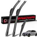 OTUAYAUTO Windshield Wiper Blades Replacement for Hyundai Kona 2018-2023 All-Extreme Weather Performance Quiet No Trace Front and Rear Wipers U/J Hook 26"+16"+11" (Pack of 3)