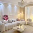 Peel and Stick Accent Wall Molding, 9.8FT x 1.57IN Self-Adhesive Chair Rail Trim for Interior Decoration (Primed White)