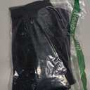 Cherokee Women's Scrub Jogger Pants Modern Classic Fit Mid Rise Bottom with 5 Pockets, Elastic Knit Waistband - WW115 (XX-Small Petite, Black)