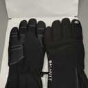 -10 Waterproof Winter Gloves for Men & Women, 5-Layer Ski & Snow Gloves for Cold Weather, Breathable Warm Gloves with Touch Screen Fingers (Large, Black)