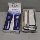 Oral-B Rechargeable Electric Toothbrush, iO2 Starter Kit, 3 Cleaning Modes, Automatic Pressure Sensor to Protect Gums, 2 Brush Heads, Pure White (1 Count (Pack of 1))