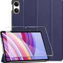 for Xiaomi Redmi Pad Pro/Xiaomi Poco Pad Case,high qualit Hard Shell, Lightweight,Quality PU,Scratch Resistant, with Stand Function and Auto Sleep/Wake Function 12.1 inch case-Blue