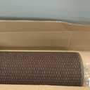 Sunfly 2x8 Runner Rug with Non Slip Rubber Backing Brown