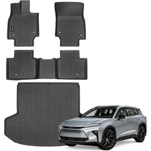 Floor Mats & Cargo Liner Compatible with Toyota Crown Signia 2025 2026,All Weather Protection,Waterproof,Anti-Slip TPE Floor Mats & Trunk Mat Compatible with Toyota Crown Signia 2025 2026 Accessories