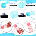 12 Pack Water Bottles for Kids School Bulk 18 oz Leakproof Reusable Sports Water Bottles Decorations End of The Year Gifts for Students from Teacher for Kids Graduation Classroom Prizes