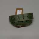 Womens Genuine Leather Belt for Jeans Pants Width 1.57" Western Cowgirl Wide Belts for Ladies with Gift Box (M: Fit for Low Waist 30"-36", Green)