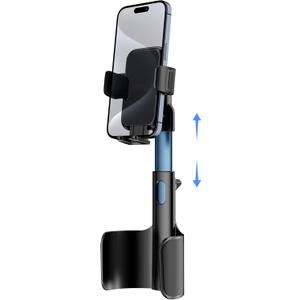 Tryone Cup Phone Holder Mount for Car: Upgrade Aluminum Adjustable Rod Cell Phone Cup Holder Stand for Auto | Truck SUV Compatible with iPhone & Samsung & All 4.0-7.0 Inches Smartphone