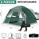 UNP SUV Dome Tent for Camping, Outdoor 6 Person Car Camping Tent, Easy Set Up SUV Tailgate Tent with Rainfly 10' x 10' Vehicle Camping Tent | for Camping, Outdoor, Car Camping Tent, Easy Set Up, SUV Tailgate Tent, with Rainfly