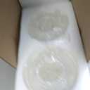 RUIYEY Bathroom Vanity Light Fixtures: 3-Lights Gold Vanity Lights Over Mirror, 17 Inch E26 60W Modern Bathroom Lighting Fixture with Milky White Glass for Bath Restroom