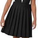 French Toast Girls' V-Neck Jumper (7, Black)